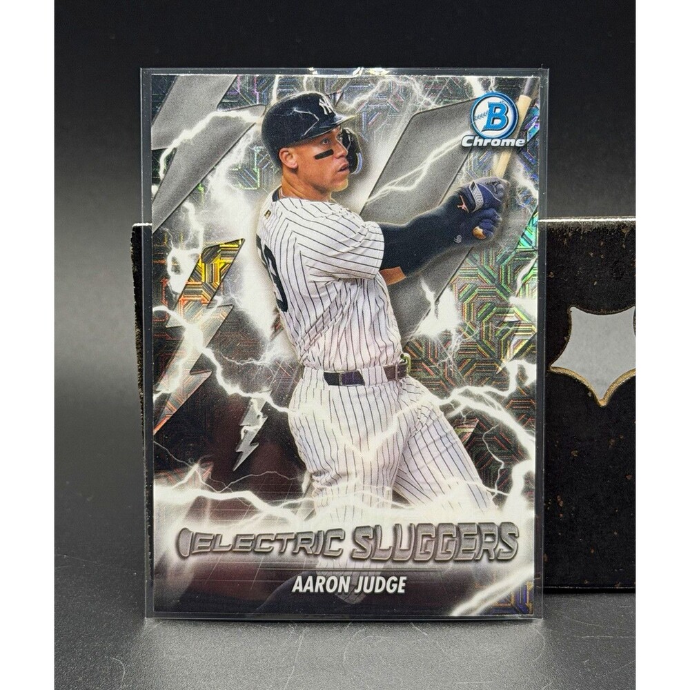 Topps 2026 Bowman Aaron Judge #ES-15 Electric Sluggers mojo refractor